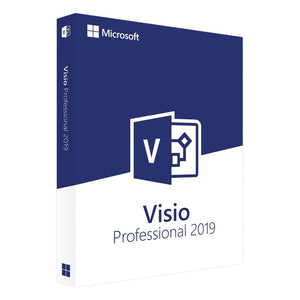 Microsoft Visio Professional 2019 - Digital License Key for Windows PC only