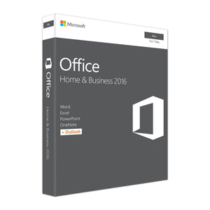 Microsoft Office 2016 Home & Business For MAC ONLY Media less Product Activation Key